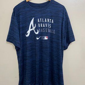 Nike Atlanta Braves Authentic Collection Velocity Practice Performance Shirt